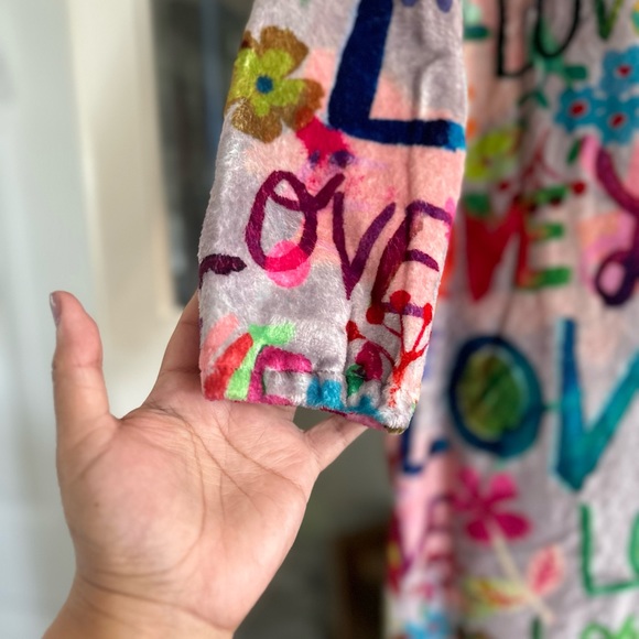 NATURAL LIFE SMALL FLEECE ONESIE PAJAMAS VERY SOFT. EXCELLENT PREOWNED CONDITION - Picture 7 of 8